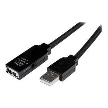 StarTech.com 25m USB 2.0 Active Extension Cable M/F