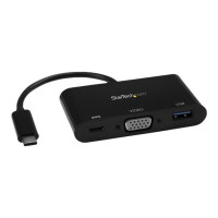 StarTech.com USB-C auf VGA Multifunktions-Adapter mit USB-A Port und Power Delivery