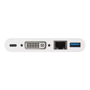 StarTech.com USB C Multiport Adapter, USB-C to DVI-D...