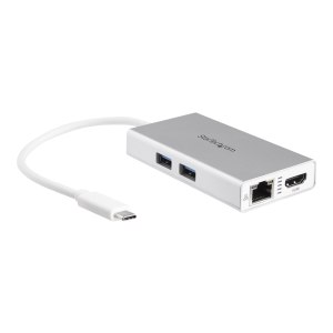 StarTech.com USB-C Multiport Adapter, USB-C Travel...