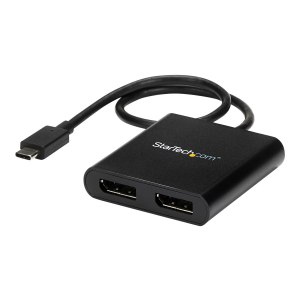 StarTech.com 2-Port Multi Monitor Adapter, USB-C to 2x...