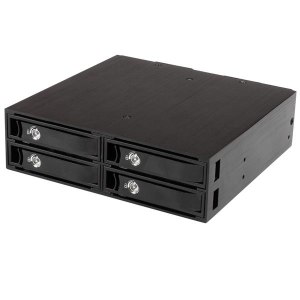 StarTech.com 4-Bay Mobile Rack Backplane for 2.5in...