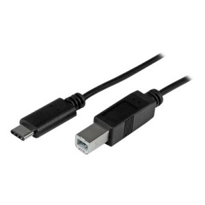 StarTech.com 1m USB 2.0 USB-C auf USB-B Kabel - USB...