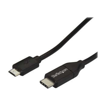 StarTech.com Cavo USB-C a Micro-B - M/M - USB 2.0 da 2m - 2 m - USB C - Micro-USB B - USB 2.0 - Maschio/Maschio - Nero