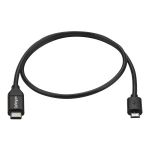 StarTech.com 0.5m USB-C Micro-B Kabel - USB 2.0 - USB-C zu Micro USB Ladekabel - USB 2.0 Typ C zu Micro B Kabel - Thunderbolt 3 kompatibel - USB-Kabel - USB-C (M)