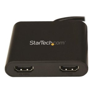 StarTech.com USB 3.0 to Dual HDMI Adapter - 4K 30Hz -...