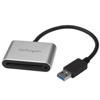 StarTech.com USB 3.0 Kartenlesegerät für CFast 2.0 Karten - USB betrieben - UASP - CF Kartenleser - Mobiler CFast 2.0 Leser / Schreiber - Kartenleser (CF II)