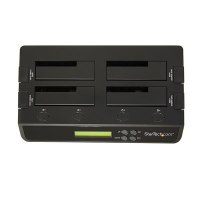 StarTech.com Dock duplicatore per dischi rigidi 1:3 indipendente eSATA USB 3.0 a SATA 4 alloggiamenti - 2.5,3.5" - SATA - Seriale ATA II - 78 W - 110-240 V - 12 V - 6,5 A