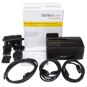 StarTech.com Dockingstation für 2,5 / 3,5" SATA Laufwerke - USB 3.1 (USB-A, USB-C)