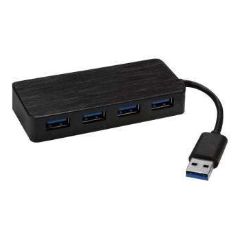 StarTech.com USB 3.0 Hub 4 Port - mit Ladeanschluss