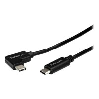 StarTech.com USB- C Kabel rechtsgewinkelt - St/St - 1m - USB 2.0 - USB Typ-C Kabel - 90 grad USB C - USB-C auf USB C - USB-C Ladekabel - USB-Kabel - USB-C (M)