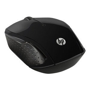 HP 200 - Maus - rechts- und linkshändig - optisch - kabellos - 2.4 GHz - kabelloser Empfänger (USB)