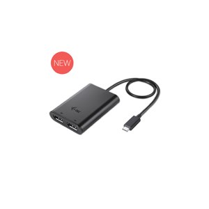 i-tec Externer Videoadapter - USB-C 3.1 - 2 x DisplayPort