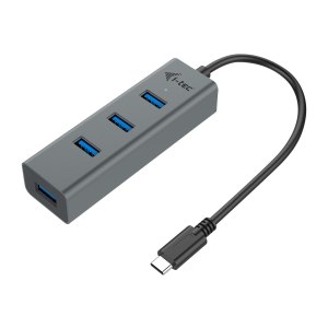 i-tec Metal USB-C HUB 4 Port - USB 3.2 Gen 1 (3.1 Gen 1)...