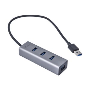 i-tec USB 3.0 Metal Passive HUB - Hub - 4 x SuperSpeed...