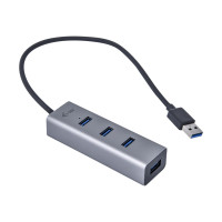 i-tec USB 3.0 Metal Passive HUB - Hub - 4 x SuperSpeed USB 3.0