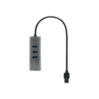 i-tec USB 3.0 Metal Passive HUB - Hub - 4 x SuperSpeed USB 3.0