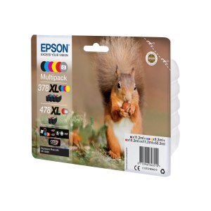 Epson 478XL Multipack - 6er-Pack - 60.5 ml - mit hoher...