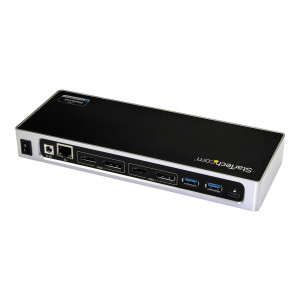 StarTech.com USB-C docking station - 4k Dual HDMI, Dual DP oder HDMI & DP 60Hz - USB-C/USB 3.0 - 6 USB Ports - Mac / Windows (DK30A2DH)