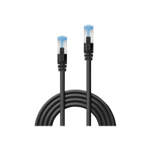 Lindy 47411 - 0,5 m - Cat6 - S/FTP (S-STP) - RJ-45 - RJ-45 - Nero