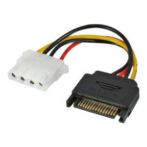 Lindy Power adapter - 4 PIN internal power (F) to SATA...