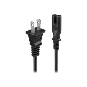 Lindy Power cable - IEC 60320 C7 to NEMA 1-15 (M)