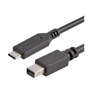 StarTech.com 1,8m USB-C auf Mini DisplayPort Kabel - USB C zu mDP Kabel - 4K 60Hz - Schwarz - DisplayPort-Kabel - USB-C (M)