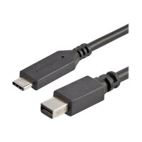 StarTech.com Cavo Adattatore Mini DisplayPort a USB-C da 1,8m - 4K 60Hz - Nero - 1,8 m - USB tipo-C - Mini DisplayPort - Maschio - Maschio - Dritto