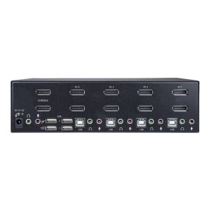 StarTech.com 4 Port Dual DisplayPort KVM Switch