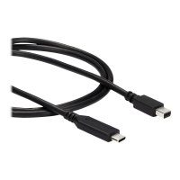 StarTech.com 1m / 3.3ft USB-C to Mini DisplayPort Cable - 4K 60Hz - Black - USB 3.1 Type C to mDP Adapter (CDP2MDPMM1MB)