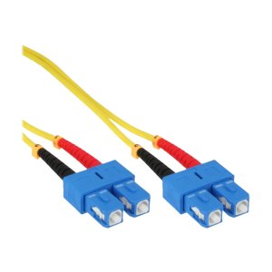 InLine Network cable - SC single-mode (P) to SC single-mode (P)