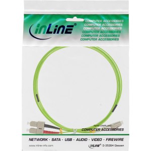 InLine Patch cable - LC multi-mode (M) to SC multi-mode (M)
