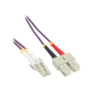 InLine Patch cable - LC multi-mode (M) to SC multi-mode (M)