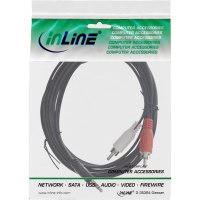 InLine Audio cable - stereo mini jack (M) to RCA x 2 (M)