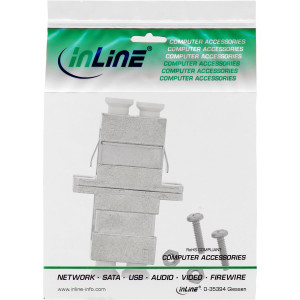 InLine Netzwerkkoppler - LC Multi-Mode (W)