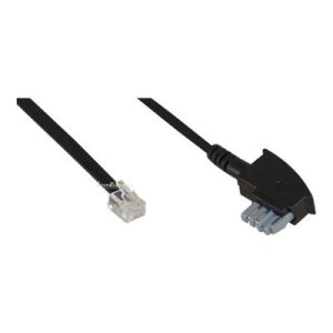 InLine Network cable - RJ-12 (M) to TAE-N (M)