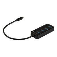 StarTech.com 4 Port USB-C Hub - 4x USB-A mit individuellen An/Aus-Schaltern