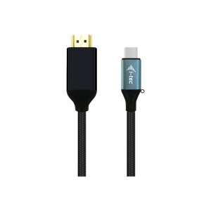 i-tec Video- / Audiokabel - 24 pin USB-C männlich zu HDMI männlich