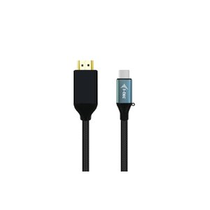 i-tec Video- / Audiokabel - 24 pin USB-C männlich zu HDMI männlich