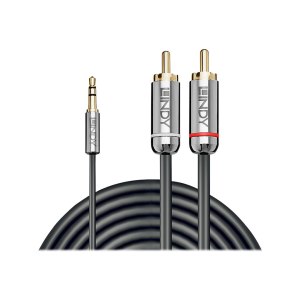 Lindy Cromo Line - Audiokabel - mini-phone stereo 3.5 mm männlich zu RCA männlich