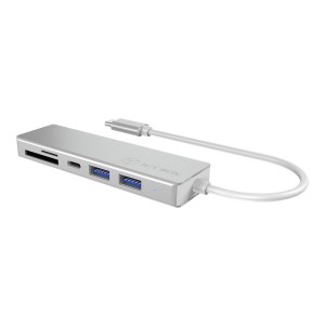 ICY BOX IB-HUB1413-CR - Dockingstation - USB-C