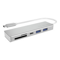 ICY BOX IB-HUB1413-CR - Docking station