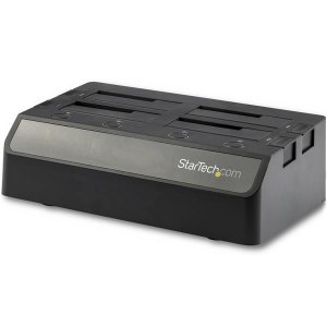 StarTech.com 4-Bay USB 3.1 to SATA Hard Drive Docking...