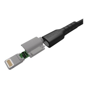 StarTech.com 2m USB-A auf Lightning-Kabel - Hochbelastbare, robuste Aramidfaser - USB Typ-A auf Lightningkabel - Lade-/Synchronisationskabel - Apple MFi-zertifiziert iPad/iPhone 12 - Schwarz (RUSBLTMM2MB)