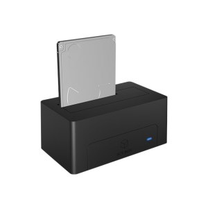 ICY BOX IB-1121-C31 - SATA - Seriale ATA II - Serial ATA III - 2.5,3.5" - USB 3.1 (3.1 Gen 2) Type-C - 6 Gbit/s - Antracite - Nero - Plastica