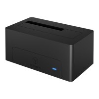 ICY BOX IB-1121-C31 - SATA - Seriale ATA II - Serial ATA III - 2.5,3.5" - USB 3.1 (3.1 Gen 2) Type-C - 6 Gbit/s - Antracite - Nero - Plastica