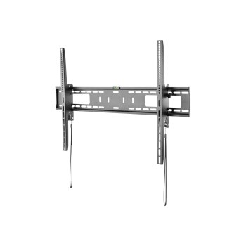 StarTech.com TV Wall Mount supports 60-100 inch VESA Displays (165lb/75kg), Heavy Duty Tilting Universal TV Wall Mount, Adjustable Mounting Bracket for Large Flat Screens, Low Profile