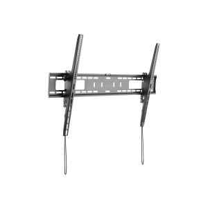 StarTech.com TV Wall Mount supports 60-100 inch VESA Displays (165lb/75kg), Heavy Duty Tilting Universal TV Wall Mount, Adjustable Mounting Bracket for Large Flat Screens, Low Profile