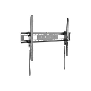 StarTech.com TV Wall Mount supports 60-100 inch VESA Displays (165lb/75kg), Heavy Duty Tilting Universal TV Wall Mount, Adjustable Mounting Bracket for Large Flat Screens, Low Profile