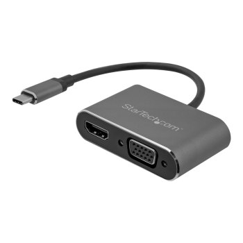 StarTech.com USB-C to VGA and HDMI Adapter